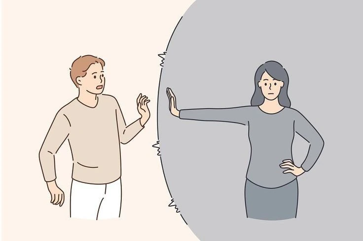 ilustrasi cara membuat batasan sehat dalam hubungan