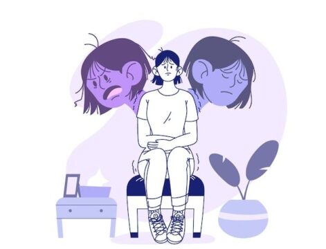 saat pikiran terasa ramai tapi kamu tidak tahu harus cerita ke siapa ilustrasi orang yang merasa pikiran terasa ramai tapi tidak tahu harus cerita ke siapa