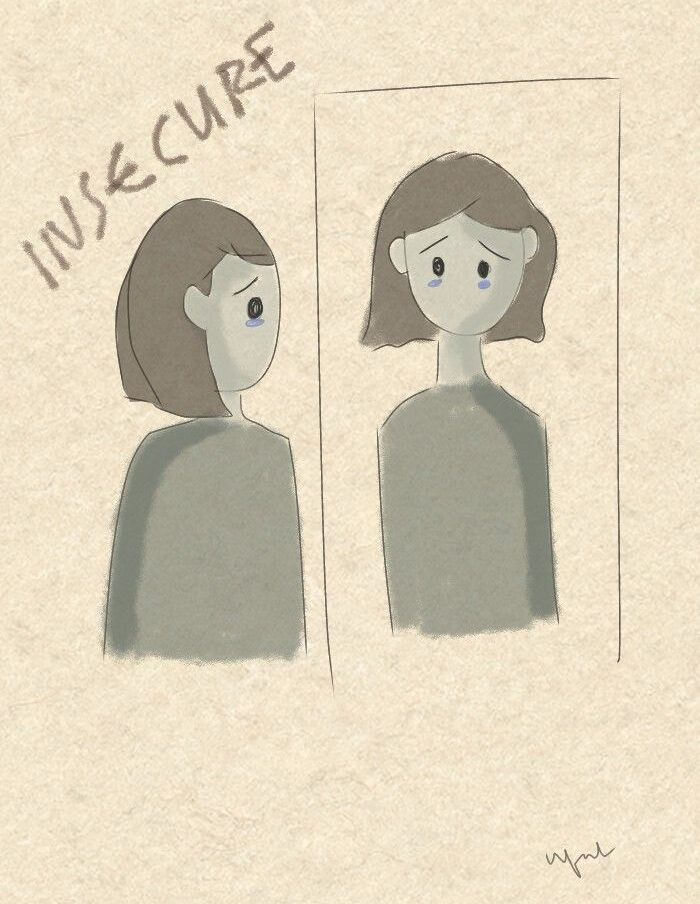 Ilustrasi orang yang belajar percaya diri bersama psikolog