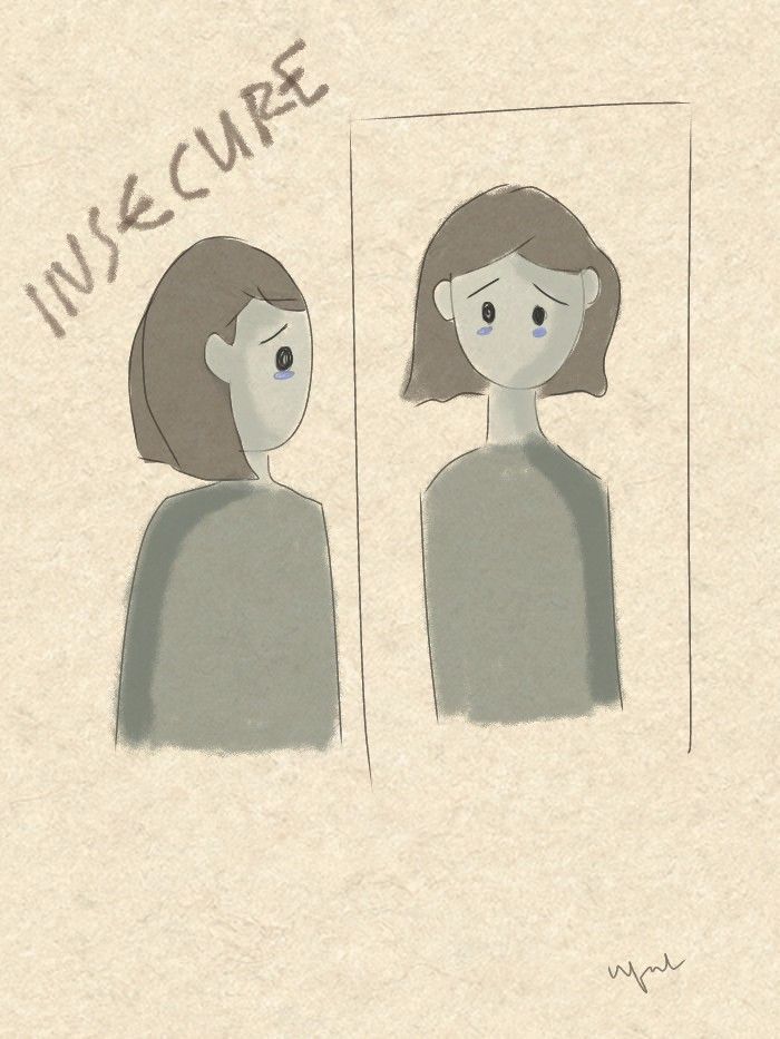 Ilustrasi orang yang belajar percaya diri bersama psikolog
