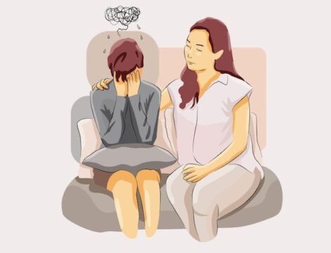 Apakah Cerita Saya Aman di Psikolog? Ilustrasi sesi konseling dengan psikolog yang menjaga kerahasiaan klien