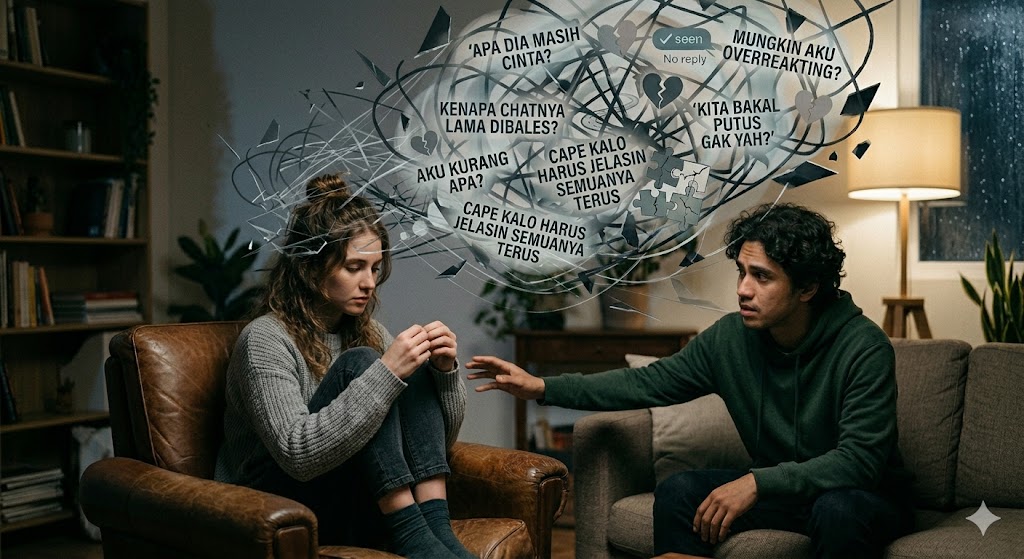 Overthinking dalam Hubungan dan Cara Mengatasinya