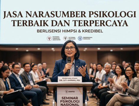 Psikolog dari Sanara sedang menjadi narasumber dalam sebuah kegiatan
