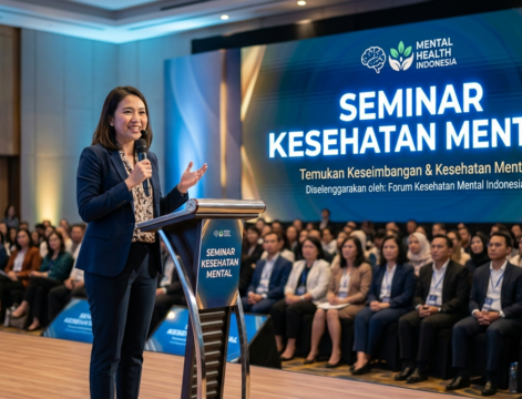 Narasumber seminar kesehatan mental profesional oleh Sanara Psychotherapy & Counseling