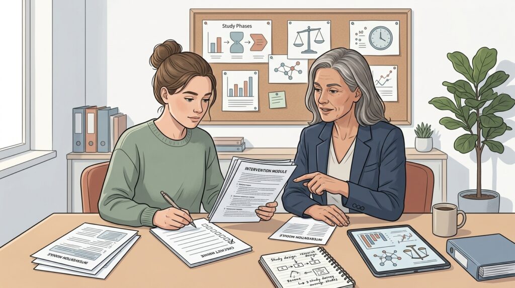 expert judgement modul intervensi penelitian eksperimen